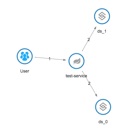 The topology diagram